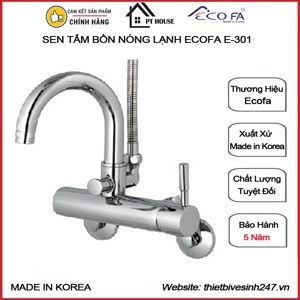 Sen tắm nóng lạnh hàn quốc Ecofa E-301