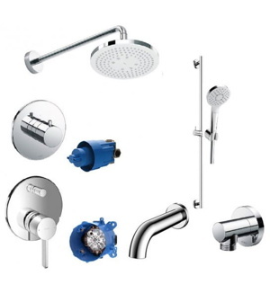 Sen tắm TOTO TBG11304V TBW01003A TBW01008A TBG11001B TBV01103B Âm tường 3 đường nước