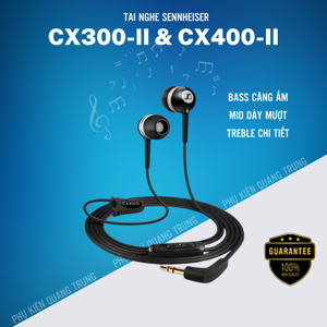 Tai nghe nhét tai Sennheiser CX 300 II (CX300II)