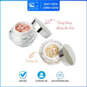 Serum Chống Lão Hóa Trắng Da Sụn Mũi Cá Hồi Recore Serum DDS Richness Capsule Viên Hồng