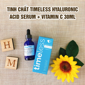 Serum dưỡng ẩm sáng da Timeless Hyaluronic Acid Vitamin C - 30ml