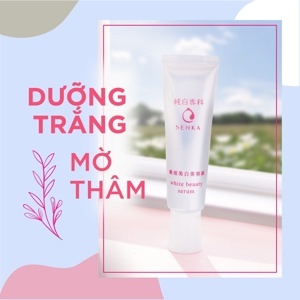 Serum dưỡng trắng da Senka White Beauty 35G