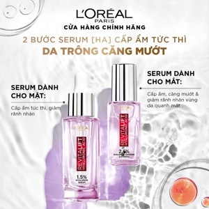 Serum siêu cấp ẩm sáng da L’oreal Paris Pure Hyaluronic Acid 1.5% (30ml)