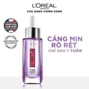 Serum siêu cấp ẩm sáng da L’oreal Paris Pure Hyaluronic Acid 1.5% (30ml)