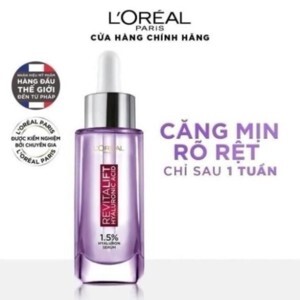 Serum siêu cấp ẩm sáng da L’oreal Paris Pure Hyaluronic Acid 1.5% (30ml)