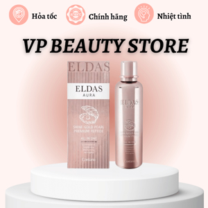 Serum Tế Bào Gốc Eldas Aura Shine Gold Pearl Premium Peptide All in One 100ml