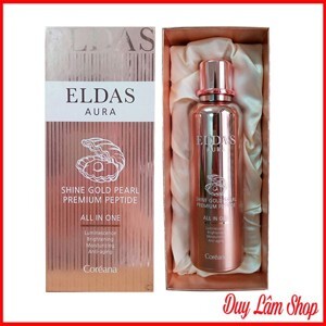 Serum Tế Bào Gốc Eldas Aura Shine Gold Pearl Premium Peptide All in One 100ml