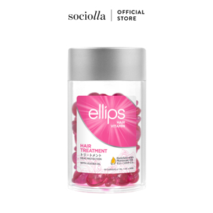 Serum Vitamin Dưỡng Tóc Phục Hồi Hư Tổn Ellips Hair Treatment (Hộp 50 Viên)