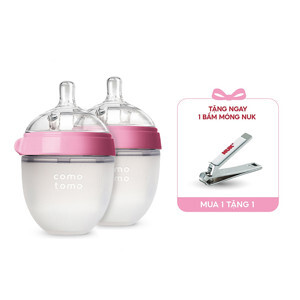 Set 2 bình sữa Comotomo - 150ml