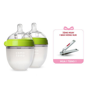 Set 2 bình sữa Comotomo - 150ml