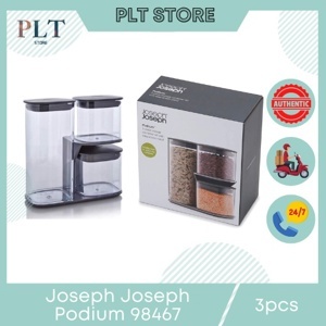 Set 3 hộp đựng đồ khô Joseph Podium 98467