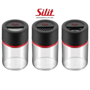 Set 3 lọ đựng gia vị Silit Storio