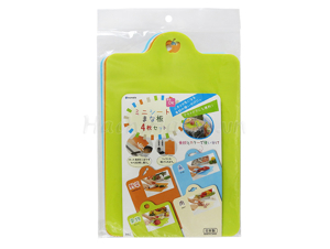 Set 4 thớt dẻo thái rau củ, thịt, cá