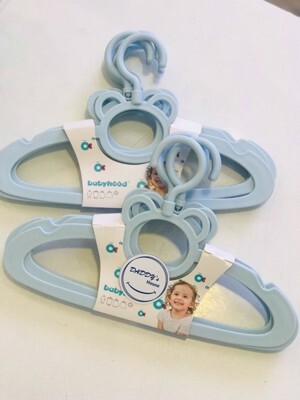 Set 5 móc treo quần áo babyhood cho bé