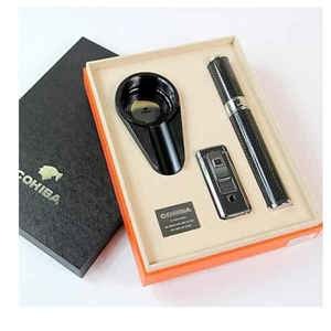 Set gạt tàn, bật lửa, ống đựng Xì gà Cohiba T307