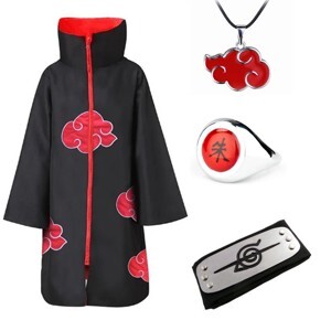 Set nhẫn Akatsuki - màu bạc/ vàng