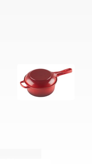 Set nồi chảo gang Lecreuset Marmitout 2 in1 22cm