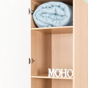 Set tủ quần áo Moho VIENNA 201 3 cánh (Kệ ngăn)