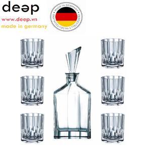 Set uống whiskey Nachtmann Aspen 90025 WHISKY 7 món 1 bình 6 cốc