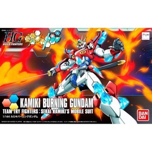 Siêu mô hình lắp ráp Gundam HGBF Kamiki burning Bandai