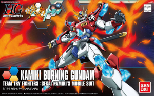 Siêu mô hình lắp ráp Gundam HGBF Kamiki burning Bandai
