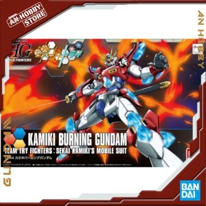 Siêu mô hình lắp ráp Gundam HGBF Kamiki burning Bandai