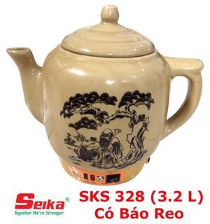 Siêu sắc thuốc Seika SKS328 (Có chuông báo) 3,2 lít