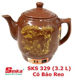 Siêu sắc thuốc Seika SKS329 (Có chuông báo) 3,2 lít