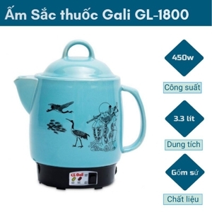 Ấm sắc thuốc Gali GL-1800 - 3.3 lít, 450W