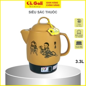 Ấm sắc thuốc Gali GL1801 (GL-1801) - 3.3 lít, 450W