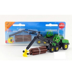 Mô hình xe bốc gỗ đốn cây John Deere Siku 1652