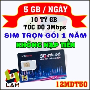 Sim 4G Viettel dùng miễn phí 1 năm tốc độ cao 5GB/tháng