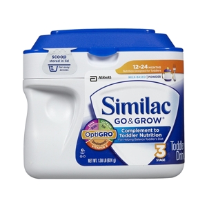 Sữa bột Abbott Similac Go & Grow - hộp 624g (dành cho trẻ từ 9 - 24 tháng)