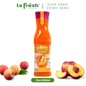 Sinh tố đào La Fresh - 650ml