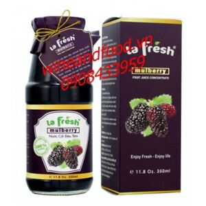 Sinh tố dâu tằm La Fresh 350ml