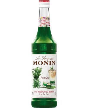 Siro Monin vị lá dứa Panda – chai 700ML