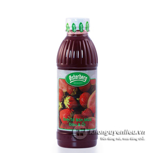 Sinh tố Osterberg Dâu tây (Strawberry) 1L