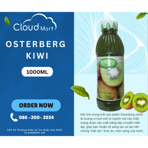 Sinh tố Osterberg Kiwi 1L