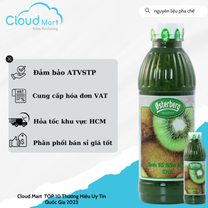 Sinh tố Osterberg Kiwi 1L