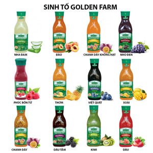 Sinh tố thơm Golden Farm - 1L