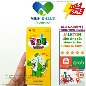 Siro bổ sung dinh dưỡng Jalkton 400ml