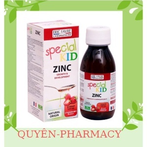 Siro bổ sung kẽm cho trẻ Special Kid Zinc Eric Favre 125Ml