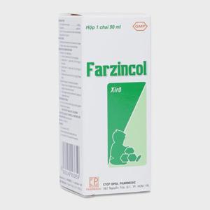 Siro bổ sung kẽm Farzincol 90ml