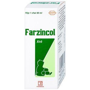 Siro bổ sung kẽm Farzincol 90ml