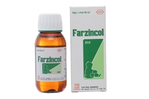 Siro bổ sung kẽm Farzincol 90ml