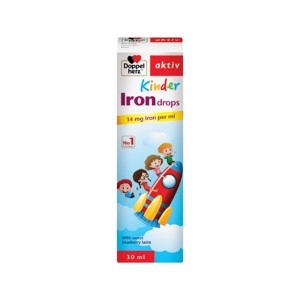 Siro bổ sung sắt Doppelherz Kinder Iron Drops 30ml