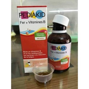 Siro bổ sung sắt Pediakid Fer + Vitamines B 125ml