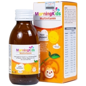 Siro bổ sung vitamin cho trẻ morningkids multivitamin 125ml