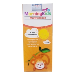 Siro bổ sung vitamin cho trẻ morningkids multivitamin 125ml