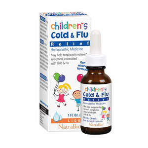 Siro cảm cúm Children Cold & Flu Relief Natrabio 30ml